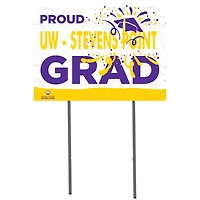 Wisconsin-Stevens Point Pointers 18'' x 24'' Proud Graduate Yard Sign