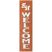 Sam Houston State Bearkats 12'' x 48'' Outdoor Leaner Welcome Sign