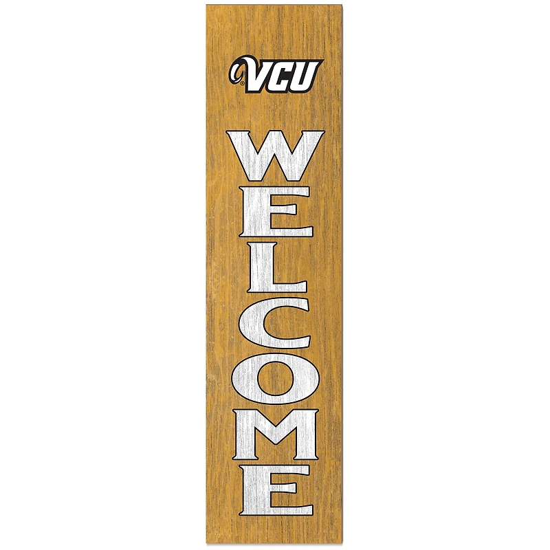 VCU Rams 12'' x 48'' Outdoor Leaner Welcome Sign