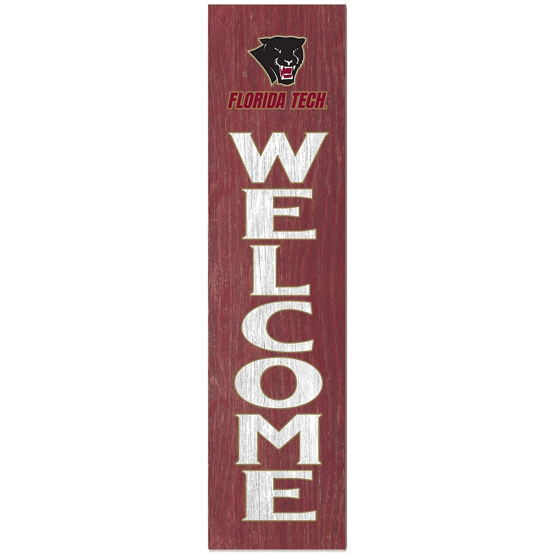 Florida Tech Panthers 12'' x 48'' Outdoor Leaner Welcome Sign