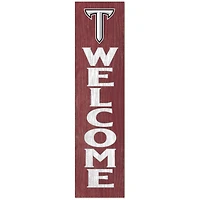Troy University Trojans 12'' x 48'' Outdoor Leaner Welcome Sign