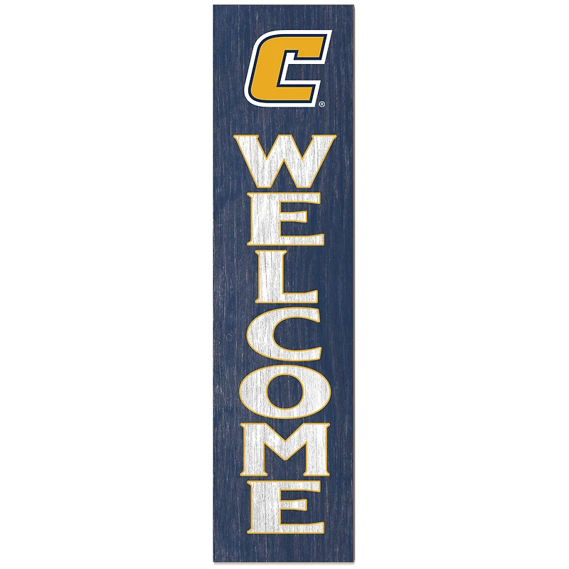 Tennessee Chattanooga Mocs 12'' x 48'' Outdoor Leaner Welcome Sign