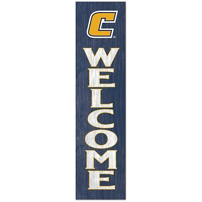 Tennessee Chattanooga Mocs 12'' x 48'' Outdoor Leaner Welcome Sign