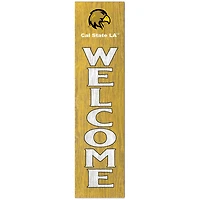 Cal State L.A. Golden Eagles 12'' x 48'' Outdoor Leaner Welcome Sign