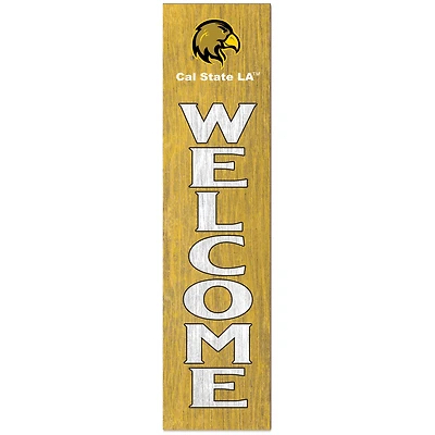 Cal State L.A. Golden Eagles 12'' x 48'' Outdoor Leaner Welcome Sign