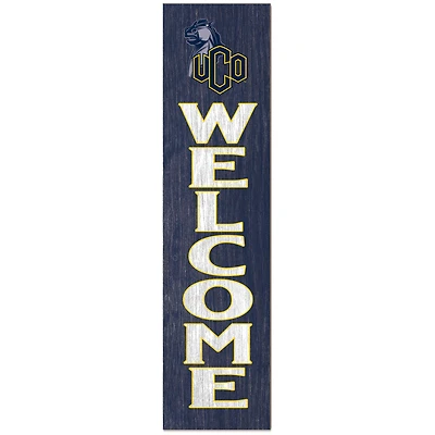Central Oklahoma Bronchos 12'' x 48'' Outdoor Leaner Welcome Sign