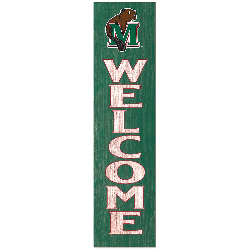 Minot State Beavers 12'' x 48'' Outdoor Leaner Welcome Sign