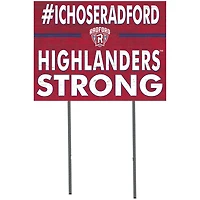 Radford Highlanders 18'' x 24'' I Chose Lawn Sign