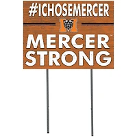 Mercer Bears 18'' x 24'' I Chose Lawn Sign