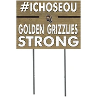 Oakland Golden Grizzlies 18'' x 24'' I Chose Lawn Sign