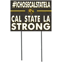 Cal State L.A. Golden Eagles 18'' x 24'' I Chose Lawn Sign