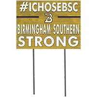 Birmingham-Southern Panthers 18'' x 24'' I Chose Lawn Sign