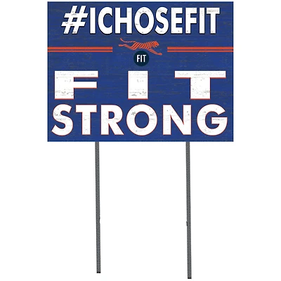 SUNY Fashion Institute of Technology Tigers 18'' x 24'' I Chose Lawn Sign