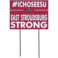 East Stroudsburg Warriors 18'' x 24'' I Chose Lawn Sign