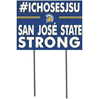 San Jose State Spartans 18'' x 24'' I Chose Lawn Sign