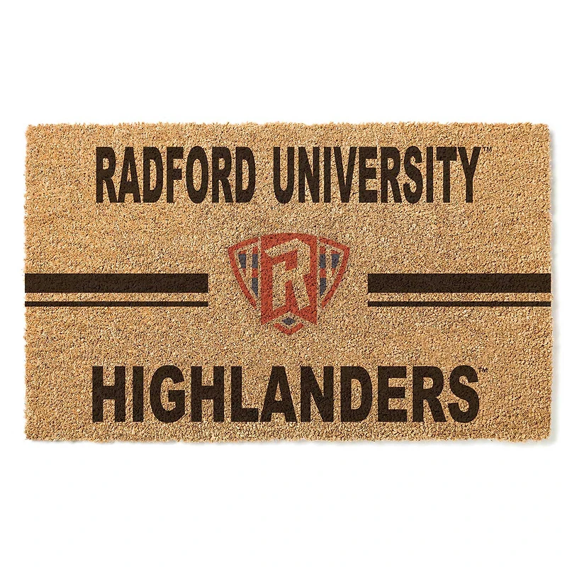 Radford Highlanders 18" x 30" Team Logo Doormat