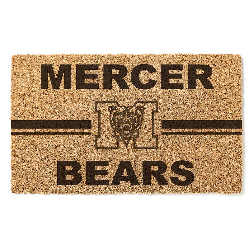 Mercer Bears 18" x 30" Team Logo Doormat