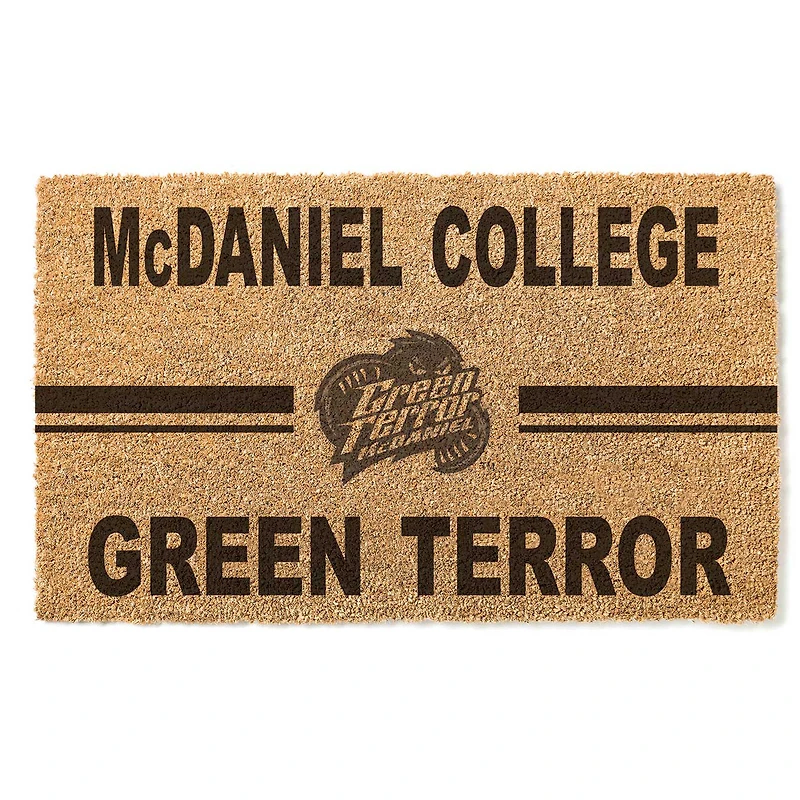 McDaniel Green Terror 18" x 30" Team Logo Doormat