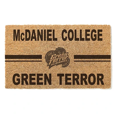 McDaniel Green Terror 18" x 30" Team Logo Doormat