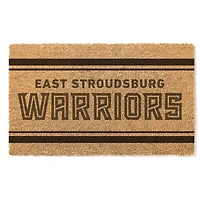 East Stroudsburg Warriors 18" x 30" Team Logo Doormat