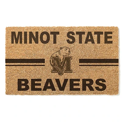 Minot State Beavers 18" x 30" Team Logo Doormat