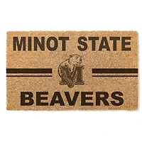 Minot State Beavers 18" x 30" Team Logo Doormat