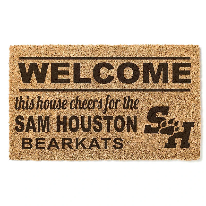 Sam Houston State Bearkats 18" x 30" Welcome Doormat