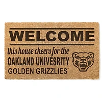 Oakland Golden Grizzlies 18" x 30" Welcome Doormat