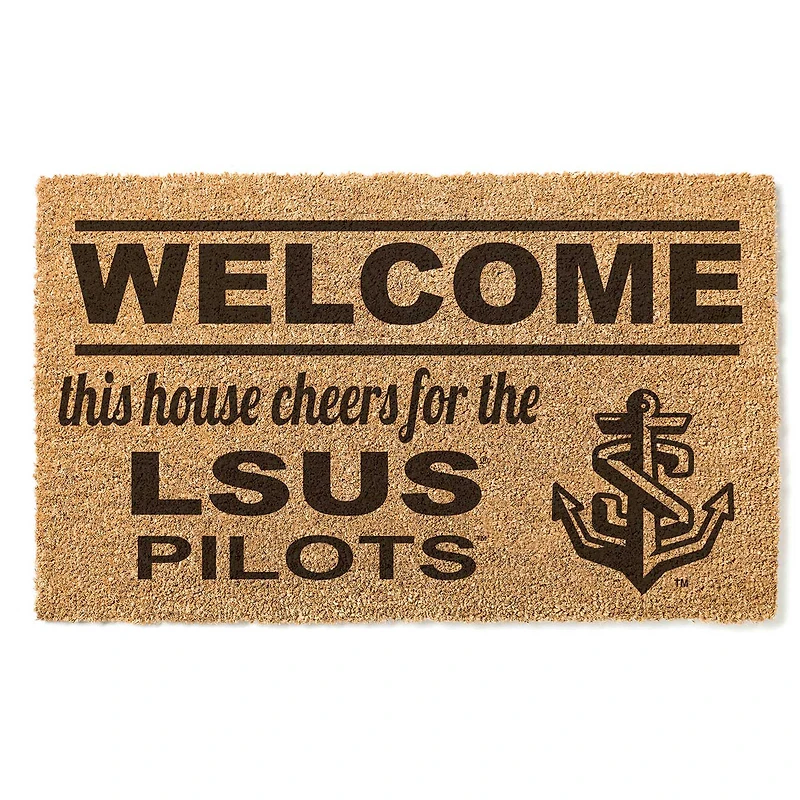 LSU Shreveport Pilots 18" x 30" Welcome Doormat