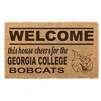 Georgia College Bobcats 18" x 30" Welcome Doormat