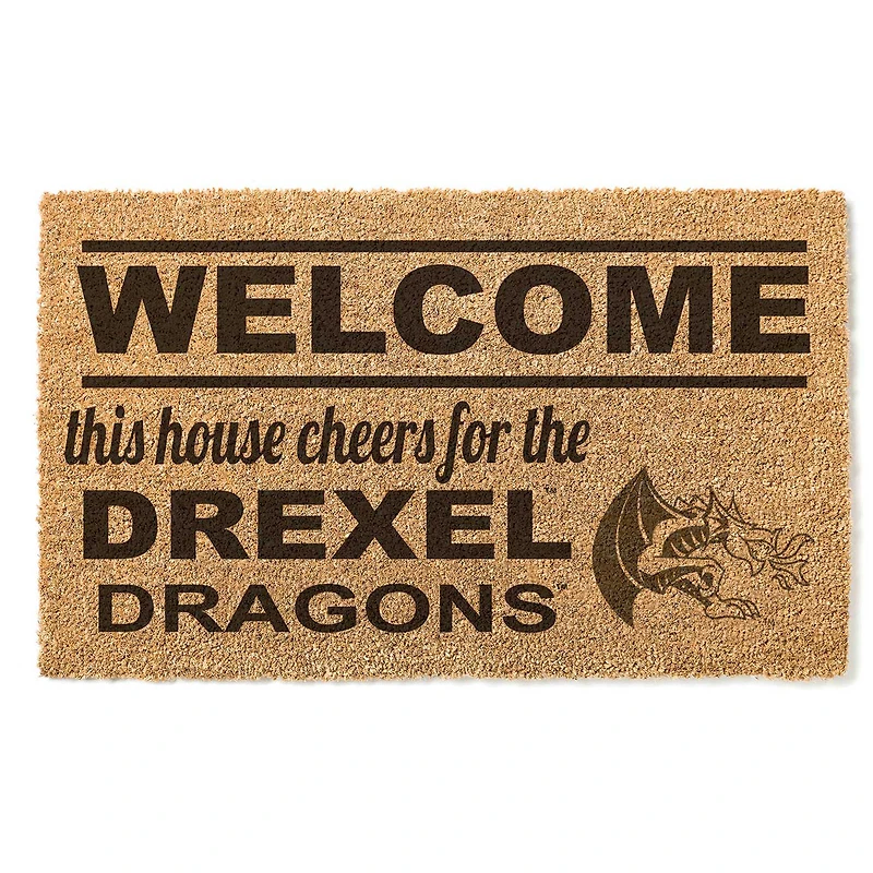 Drexel Dragons 18" x 30" Welcome Doormat