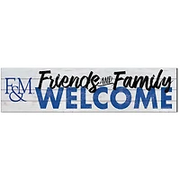 Franklin & Marshall Diplomats 10'' x 40'' Friends & Family Welcome Sign