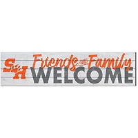 Sam Houston State Bearkats 10'' x 40'' Friends & Family Welcome Sign