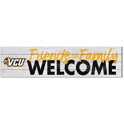 VCU Rams 10'' x 40'' Friends & Family Welcome Sign