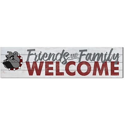 University of Redlands Bulldogs 10'' x 40'' Friends & Family Welcome Sign