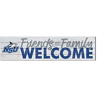 Nova Southeastern Sharks 10'' x 40'' Friends & Family Welcome Sign