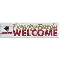 Florida Tech Panthers 10'' x 40'' Friends & Family Welcome Sign