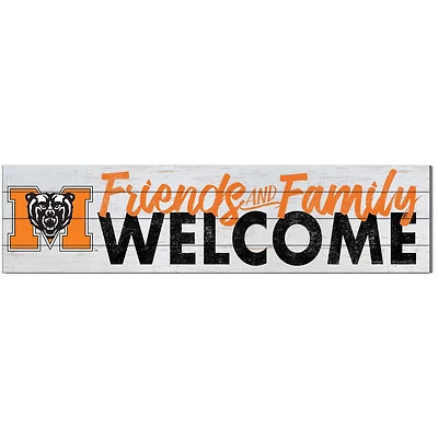 Mercer Bears 10'' x 40'' Friends & Family Welcome Sign