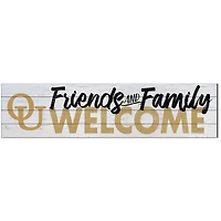 Oakland Golden Grizzlies 10'' x 40'' Friends & Family Welcome Sign
