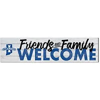 Indiana State Sycamores 10'' x 40'' Friends & Family Welcome Sign