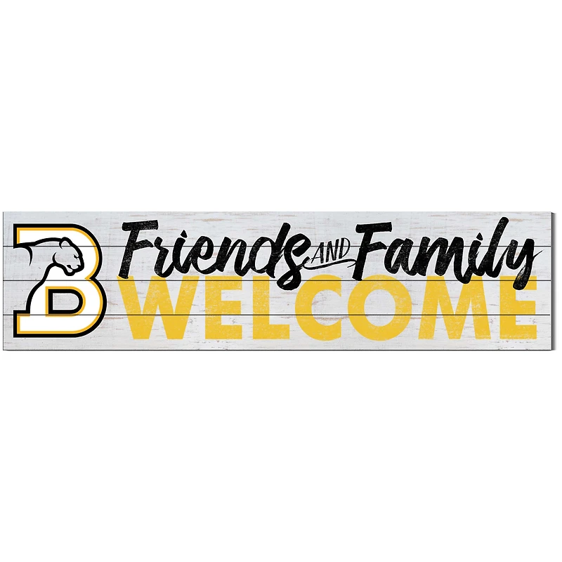Birmingham-Southern Panthers 10'' x 40'' Friends & Family Welcome Sign