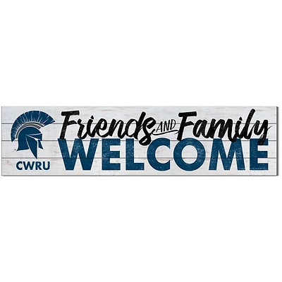 Case Western Reserve University 10'' x 40'' Friends & Family Welcome Sign