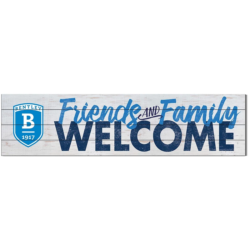 Bentley Falcons 10'' x 40'' Friends & Family Welcome Sign