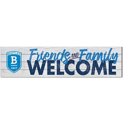 Bentley Falcons 10'' x 40'' Friends & Family Welcome Sign