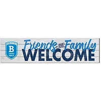 Bentley Falcons 10'' x 40'' Friends & Family Welcome Sign