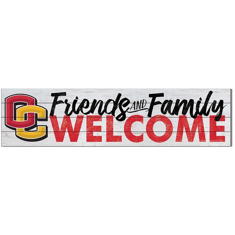 Oberlin Yeomen 10'' x 40'' Friends & Family Welcome Sign