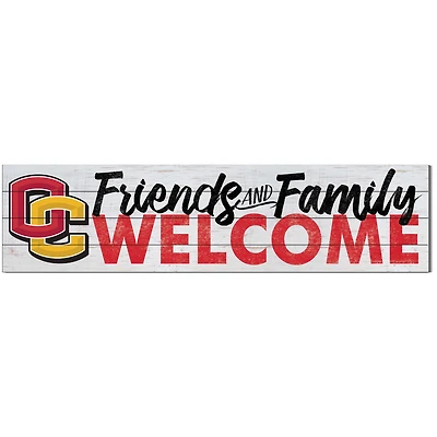 Oberlin Yeomen 10'' x 40'' Friends & Family Welcome Sign
