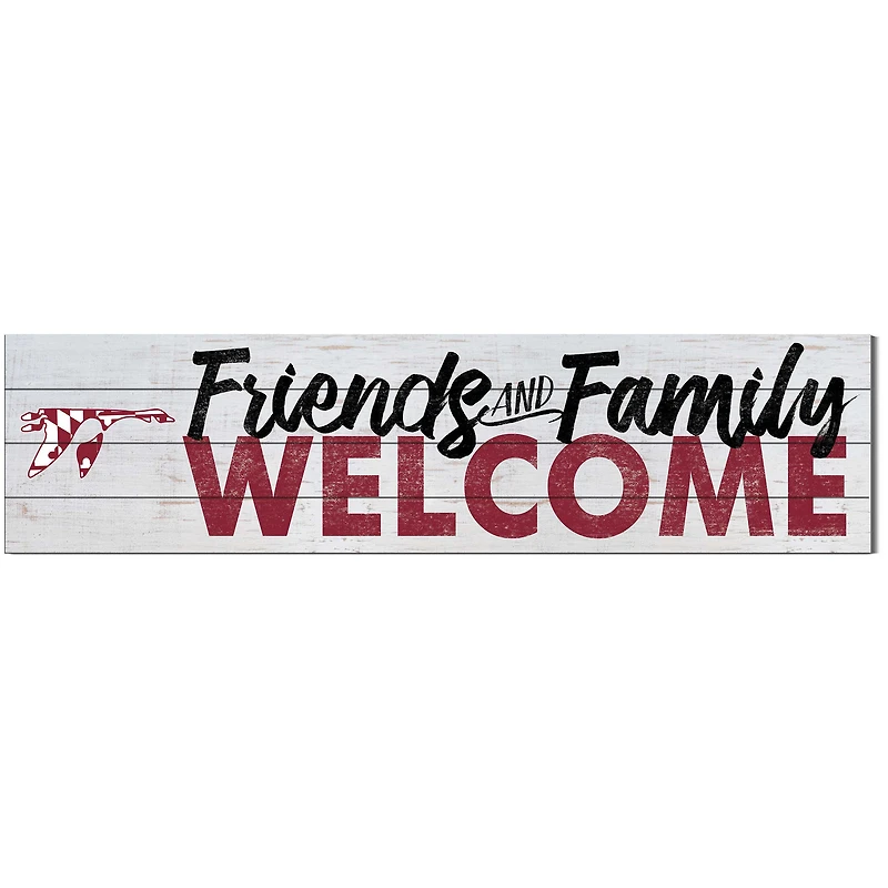 Washington College Shoremen 10'' x 40'' Friends & Family Welcome Sign