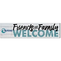 Eckerd Tritons 10'' x 40'' Friends & Family Welcome Sign