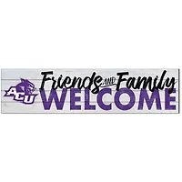 Abilene Christian University Wildcats 10'' x 40'' Friends & Family Welcome Sign